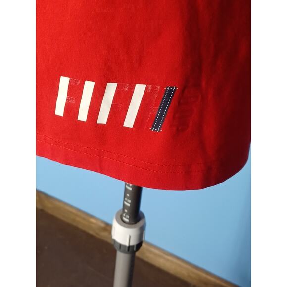 Trap Red T-shirt 3D Fifth Loop Embroidered Mens Size 3XL Goddess Snake Golden - Picture 5 of 13